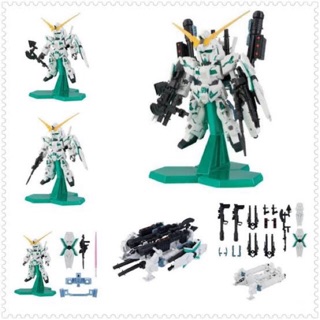 BANPRESTO : DX UNICORN GUNDAM FULL WEAPON FULL ARMOR SET A + B สินค้าเครนเกมส์จาก Banpresto