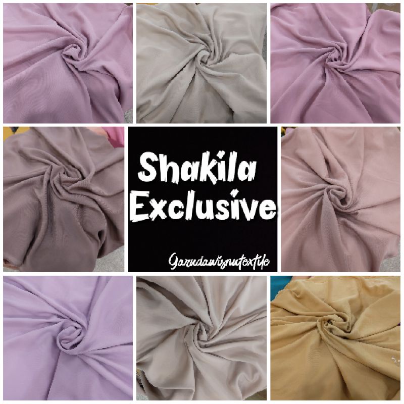 Shakila sakila ผ้าคอตตอนพรีเมี่ยม กว้าง 1.5 เมตร ราคาต่อ 0.5 mtr