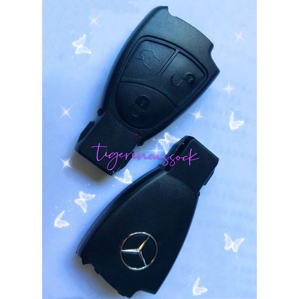 Updating Mercedes Benz 3 ปุ่มสําหรับเปลี่ยน Mercedes Benz CE ML S CLK CL W203 W210 W220 เปลือกกุญแจรีโมท