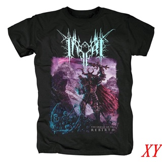 เสื้อยืดแขนสั้น ผ้าฝ้าย พิมพ์ลายวง Death Metal ทรงหลวม สําหรับผู้ชาย