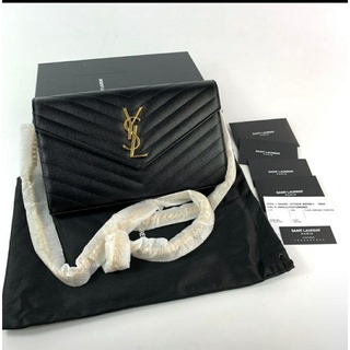 (พร้อมส่ง)*New*YSL woc 9” ดำทอง