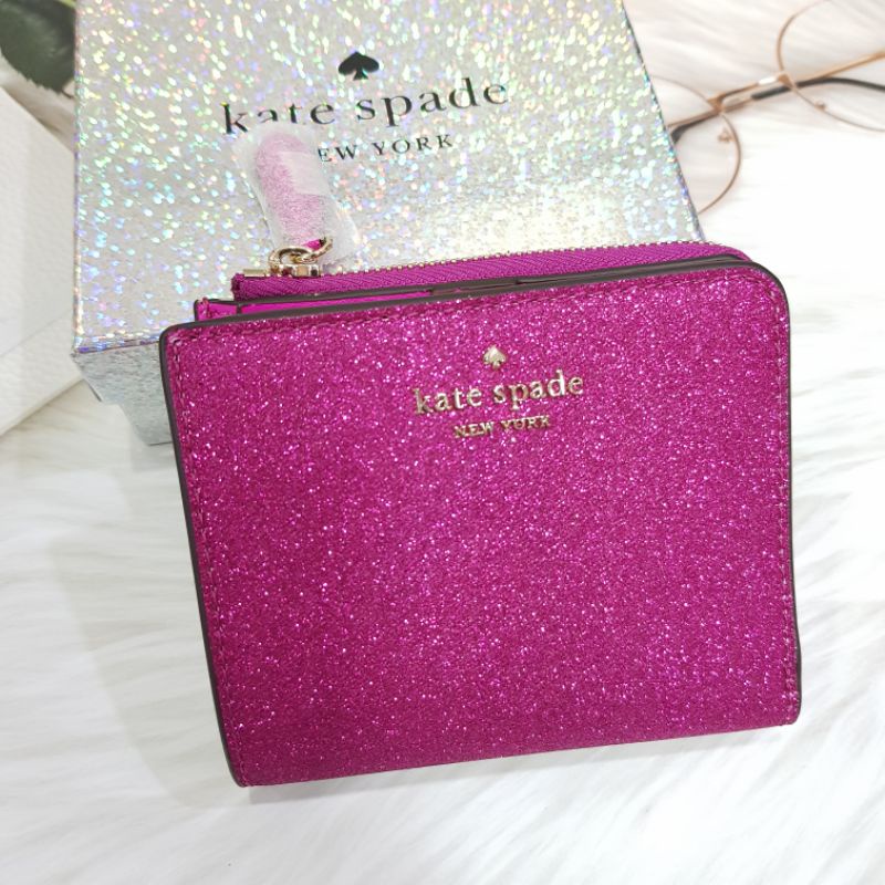 ★ กระเป๋าสตางค์ Kate Spade wallet พร้อมส่ง ★ New  ของแท้100%