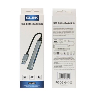 HUB USB Glink GL-U01  HUB USB 3.0 to 4port USB