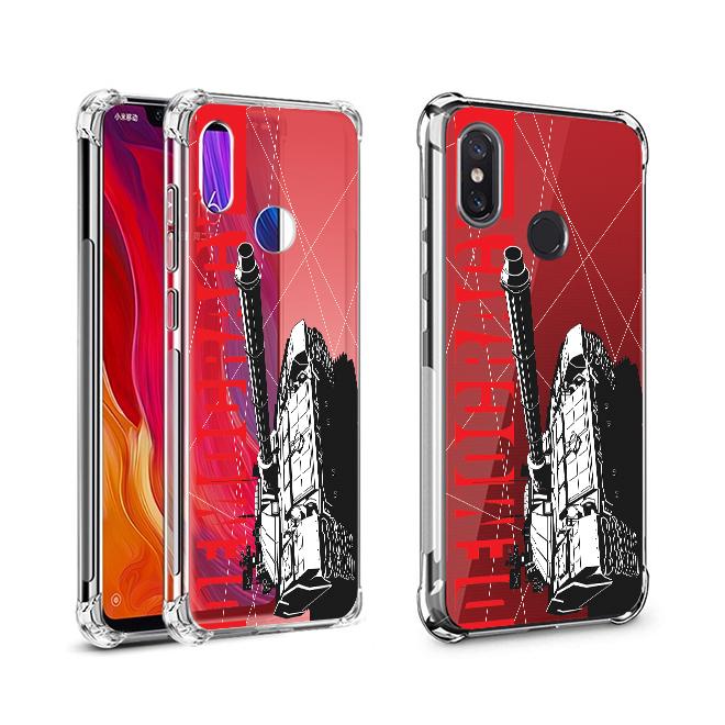 เคส สำหรับ Xiaomi Mi 8 War Series 3D Anti-Shock Protection TPU Case [WA002]