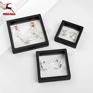 กรอบใส่พระ โปร่งใส3Dระงับกล่องเครื่องประ กรอบใส่โชว์เครื่องประดับ เคสโชว์ มีขาตั้ง ป้องกันฝุ่น หลายขนาด
