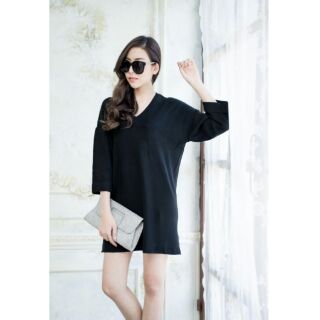 Dress ผ้าไหมพรม