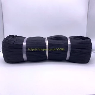 เส้นซิปไนล่อน เบอร์5 สีดำ ยกม้วน 100,200 หลา