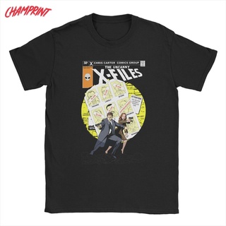 ใหม่ เสื้อยืดคอกลม แขนสั้น ผ้าฝ้าย 100% พิมพ์ลายเอเลี่ยน Uncanny The X Files สร้างสรรค์ สําหรับผู้ชาย ผู้หญิง ทุกเพศS-5X