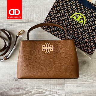 | พร้อมส่ง Tory Burch Britten Micro Satchel แท้💯% (Moose)