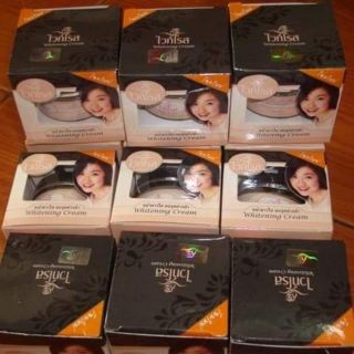 ครีมไวท์โรส Whitening Cream (ฝาดำ) 10 กรัม