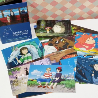 ✅Update25/07📮Studio Ghibli✨โปสการ์ด สตูดิโอจิบลิ 100 Collectible Postcards