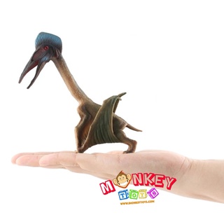 Monkey Toys - โมเดลไดโนเสาร์ Hatzegopteryx เขียว ขนาด 14.00 CM (จากหาดใหญ่)