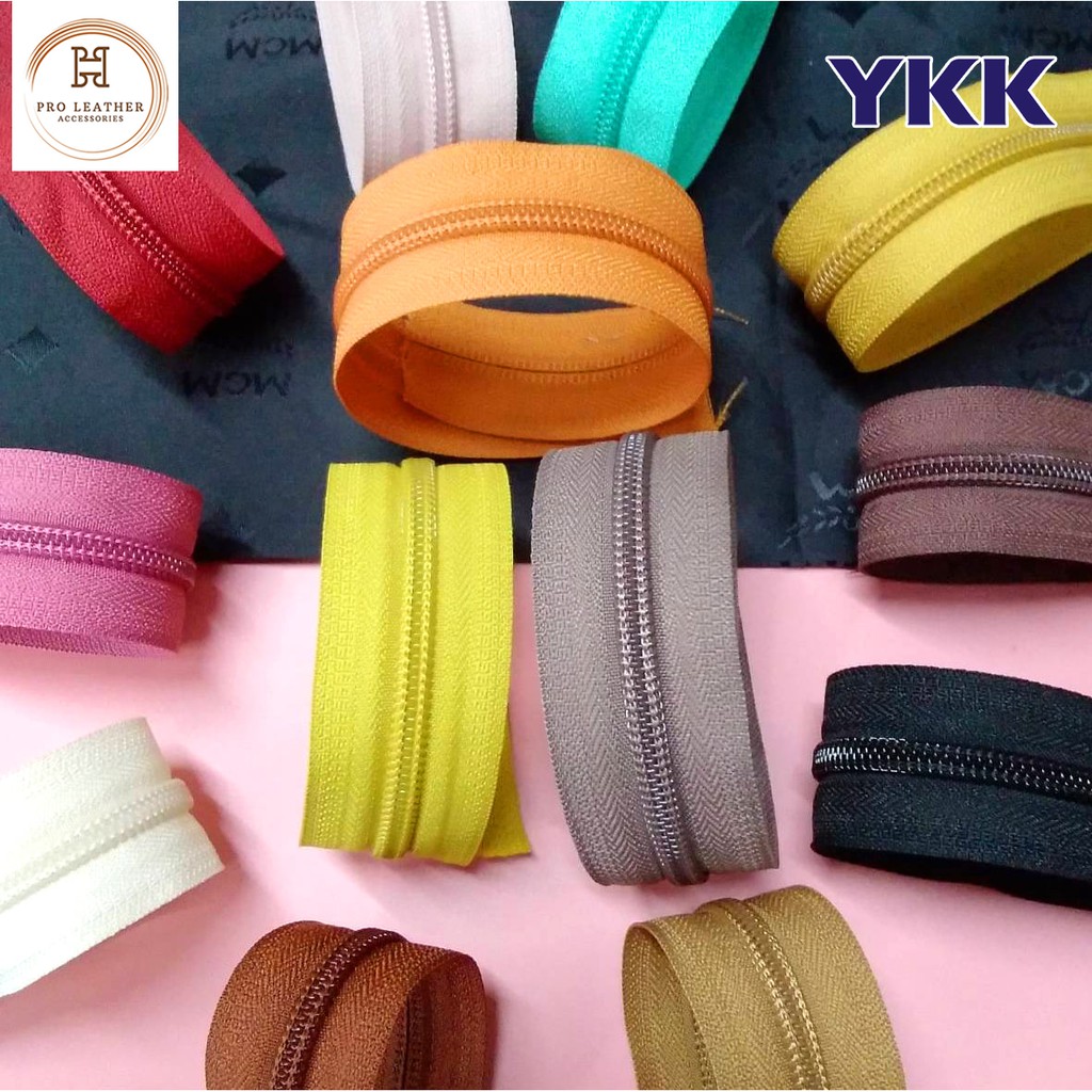 ซิปตัดไนล่อน  YKK แท้100%  เบอร์ 3 ,เบอร์ 5