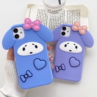 เคส iPhone 13 Pro Max 12 11 เคสไอโฟน X XR Xs 7 8 Plus 6 6s น่ารักน่ารักสายรุ้งความดันบรรเทา Push Bubbles ป้องกัน fidget Silicone Soft Phone Case