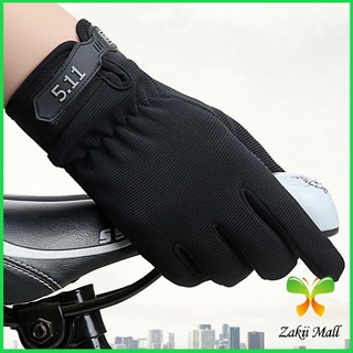 A687  ถุงมือมอเตอร์ไซค์ รุ่น 5.11 ไบค์เกอร์  Non-slip gloves