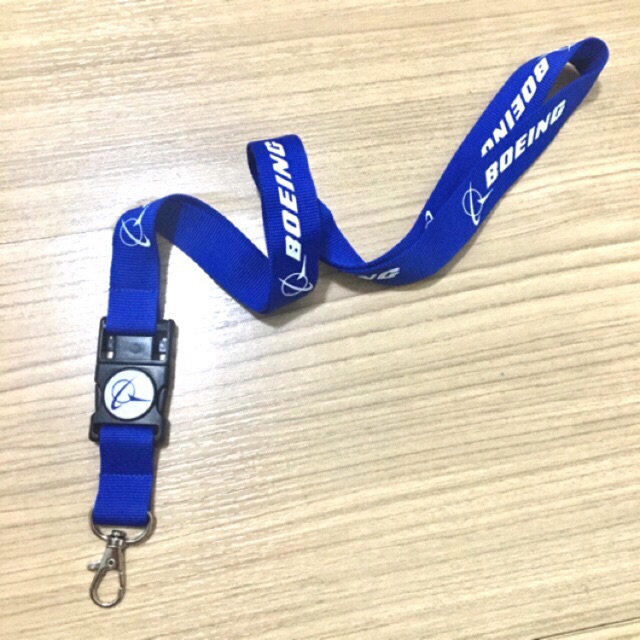 สายคล้องบัตร สายคล้องคอโบอิ้ง BOEING landyard ของแท้งานคุณภาพ