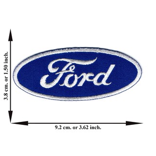 ตัดรีด ตัวรีดติดเสื้อ อาร์มปัก ติดเสื้อปัก ปักเสื้อ DIYลาย FORD2