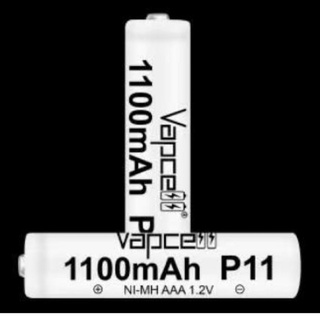 ถ่านชาร์จVapcell P11 1100mAh AAA 1.2V ของแท้จากตัวแทนจำหน่าย(1ก้อน)