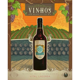 Vinhos Deluxe บอร์ดเกม คู่มือภาษาอังกฤษ