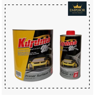 สีรองพื้น 2K กลบรอย TOA KURUMA ทีโอเอ คูรูม่า 4:1 ชุดใหญ่ (สีขาว/สีเทา)