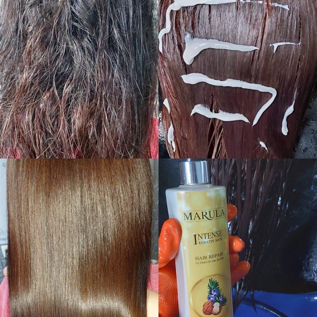 MARULA มารูล่า สปาผมนิ่ม ฟื้นฟูผมเสีย-แพ็คเกจใหม่(รูปที่2)สำหรับผมเสียมาก ใช้ดีผมหายเสียค่ะ ดีมาก