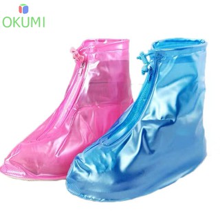 OKUMI_SHOP รองเท้ากันน้ำ รองเท้ากันฝน ถุงคลุมรองเท้า มีให้เลือกหลายขนาด