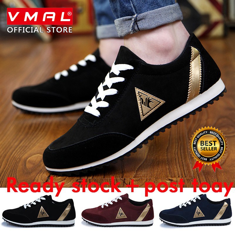 VMAL Le Coq Sportif รองเท้าลําลองผู้ชายรองเท้าผ้าใบแฟชั่นรองเท้ากีฬา Kasut Lelaki
