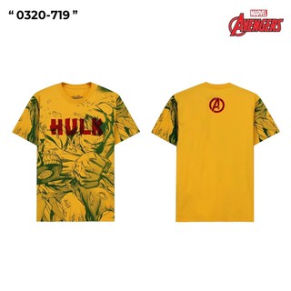 เสื้อยืดลิขสิทธิ์แท้ hulk marvel (719)