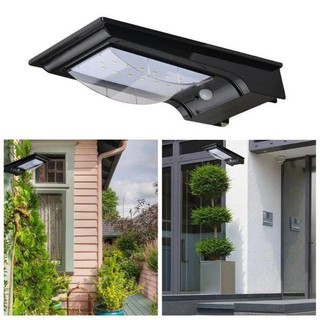 10 LED SOLAR MOTION SENSOR LIGHT โคมไฟโซล่าเซล ตรวจจับความเคลื่อนไหว เปิด/ปิดไฟอัตโนมัติ ชาร์จไฟด้วยพลังงานแสงอาทิตย์