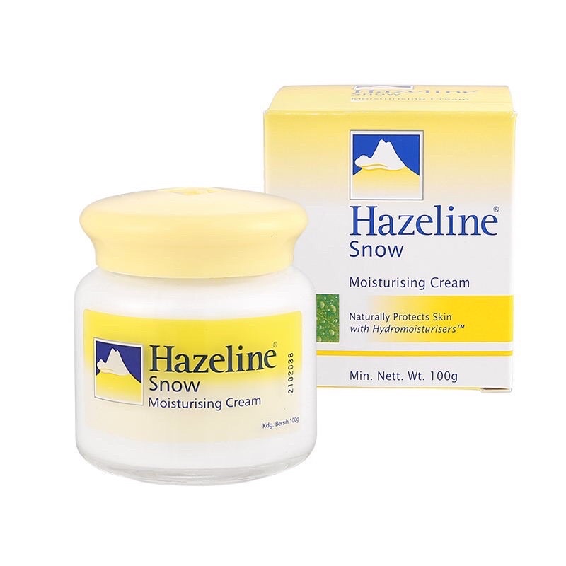 Hazeline snow cream ครีมเฮสลีนสโนว์ ขนาด 100 กรัม