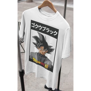 คอตต้อนคอกลมเสื้อยืด Unisex  รุ่น โกคูแบล็ค Goku Black T-Shirt ดราก้อนบอลซุปเปอร์ Dragon Ball Super แบรนด์ Khepri 100%co