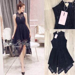 Normal Ally Present Lace Blue Elegance Dress