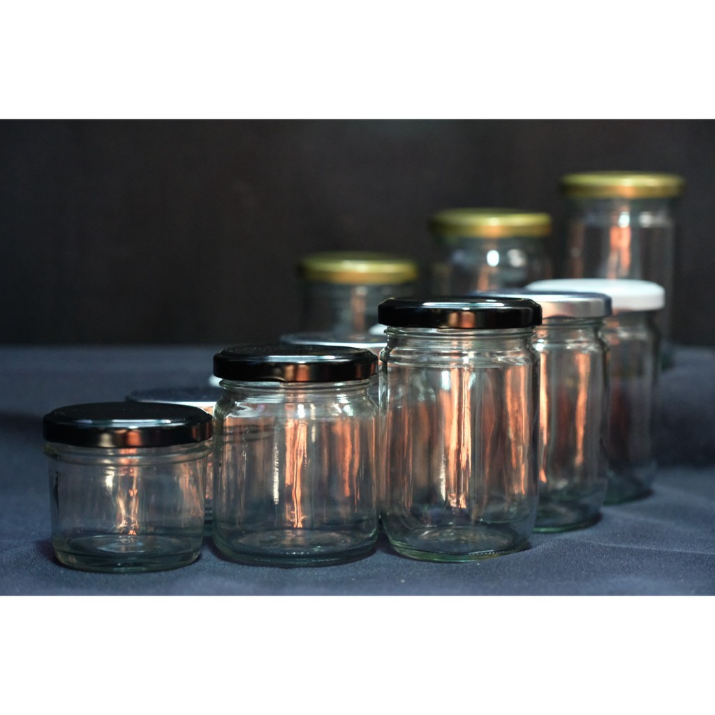 ***ราคาส่ง8บาท*** ขวดแก้วฝาเกลียว ใส่แยม น้ำพริก ทนความร้อน