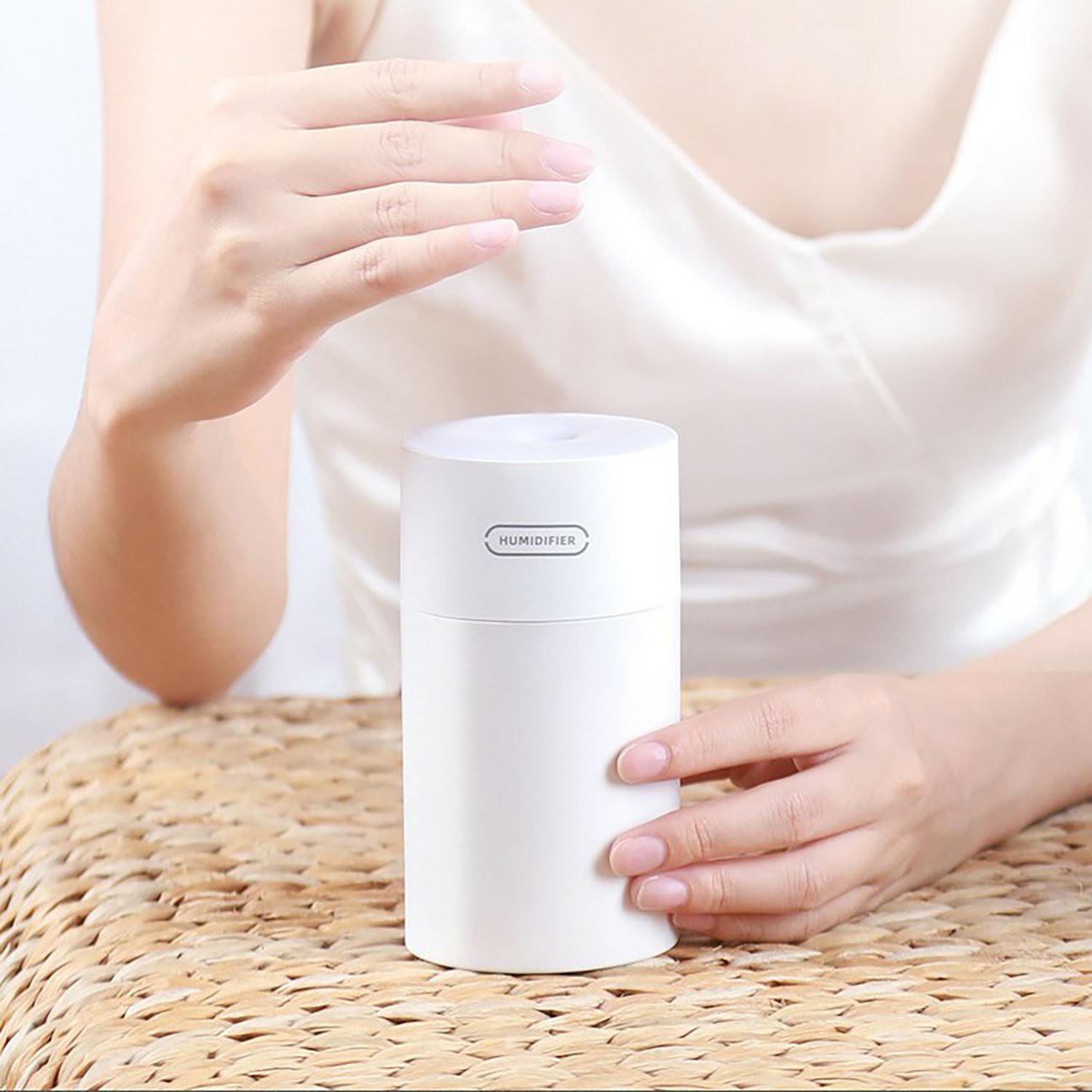 ^Tir Usb เครื่องทําความชื้นในครัวเรือนเครื่องทําความชื้น Diffuser ...