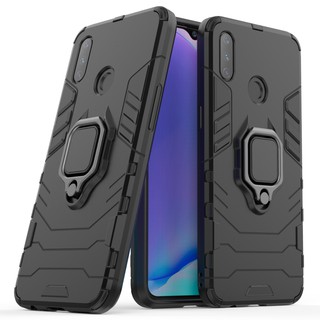 เคส OPPO Realme 3 พลาสติกแบบแข็ง Armor Shockproof Phone Case Back Cover OPPO Realme3 กรณี ฝาครอบ