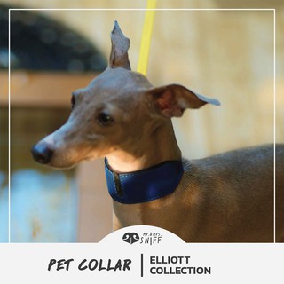 ปลอกคอสัตว์เลี้ยง Elliott pet collar สลักชื่อ เบอร์โทรฟรี หนังนิ่มแท้ ปลอกคอสุนัข | Mr.&amp;Mrs.Sniff