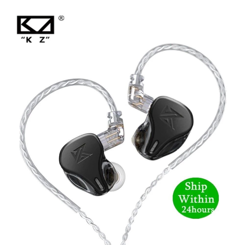 Kz DQ6 3DD ชุดหูฟังอินเอียร์ HIFI พร้อมสายเคเบิล 2PIN ZAX ZSX ASX ZS10 PRO AS12 AS16 ZSN PRO C12 DM7