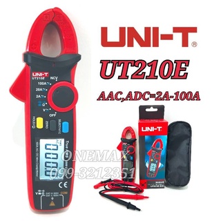 UT 210E AAC,ADC 2-100A NCV Digital Clamp Multimeter ดิจิตอลแคลมป์มิเตอร์ แคลมป์มิเตอร์ คลิปแอมป์ วัดแอมป