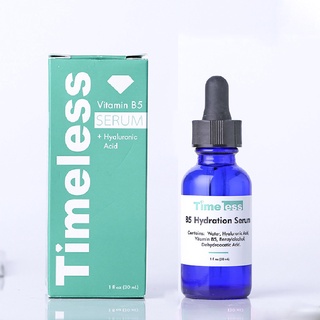 Timeless Vitamin B5 Essence เซรั่มวิตามินบํารุงผิวให้ความชุ่มชื้นและบํารุงผิว 30มล Hydrating/Moisturizing