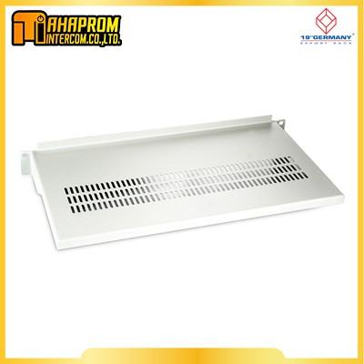 ถาดวางอุปกรณ์ 19" GERMANY G7-01025 Font Panel Fix Shelf Deep 25 cm. for Wall Rack, Open Rack.