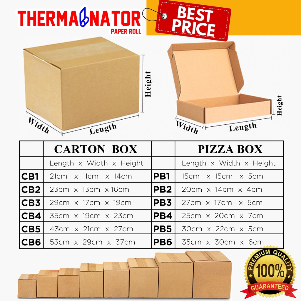 PACKAGING BOX / KOTAK / CARTON BOX / PIZZA BOX / COURIER BOX / KOTAK PIZZA.