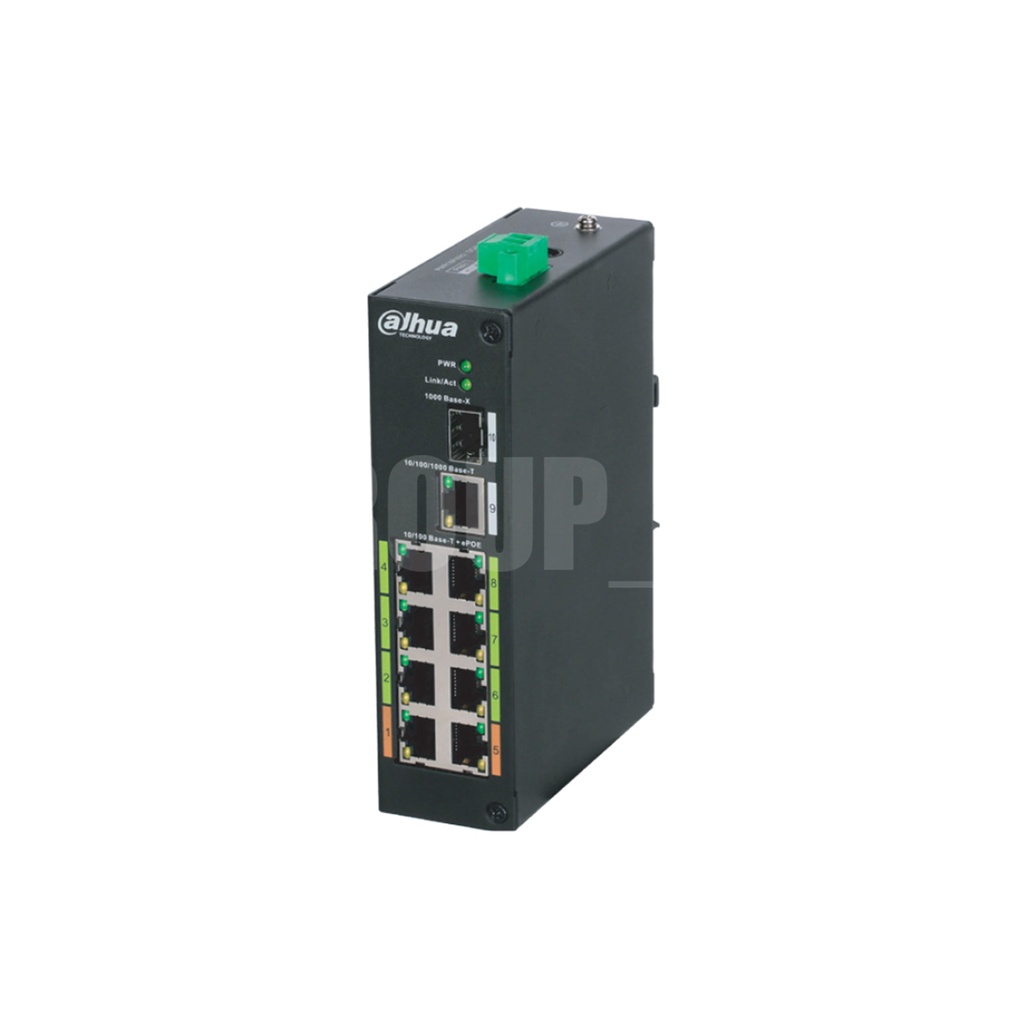 LR2110-8ET-120 8-Port PoE Switch