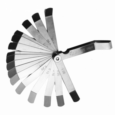 SATA 0940x ฟิลเลอร์เกจ วัดงานช่างยนต์ 16 23 32 ใบ ซาต้า