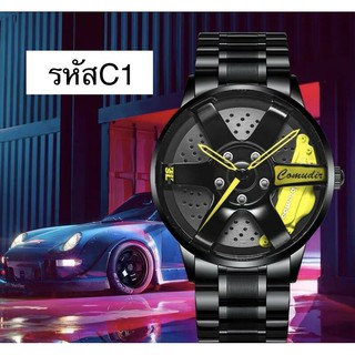 ⚡ นาฬิการหัสC1ผู้ชาย รุ่น ล้อแม็ก Sport Racing Limited หน้าปัด 42 mm กันน้ำ Waterproof 30 ม. ของแท้ 100%