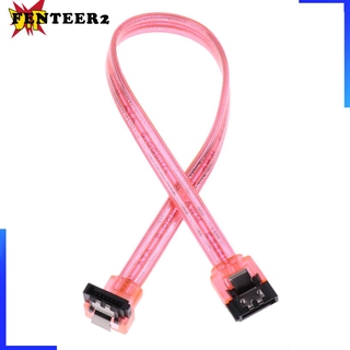 ( Fenteer2 3 C ) Sata Iii 6 . 0 Gbps Female To Female สายเคเบิ้ลเชื่อมต่อสีชมพูสําหรับ Hdd