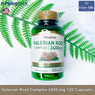 Piping Rock - Valerian Root Complex 2400 mg 120 Capsules วาเลอเรี่ยน