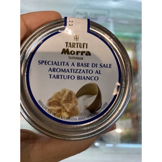 เกลือ กลิ่น เห็ดทรัฟเฟิลขาว ตรา ทาร์ทูฟรี โมร่า ทาร์ทูฟอัลบา 100g. Flavored Salt With White Truffle