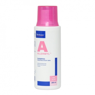 Virbac Allermyl Shampoo แชมพูเพื่อผิวหนังบอบบาง แพ้ง่าย 200ML.