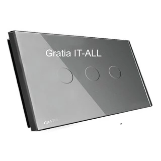 Gratia Switch Standard [C9] สวิตช์ไฟ ระบบสัมผัส ทางเดียว กราเทีย (ไม่รองรับรีโมท Only touch switch not support remote)