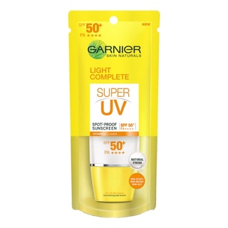 GARNIER Light Complete Super UV Matte SPF50+ PA+++ ครีมกันแดด การ์นิเย่ 30 มล. (011322)